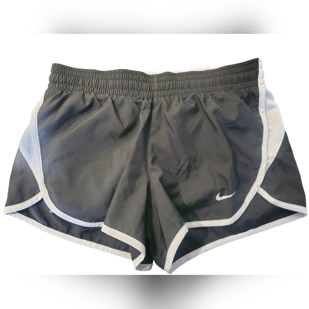 Black Nike Shorts with Grey Accents - xsmall